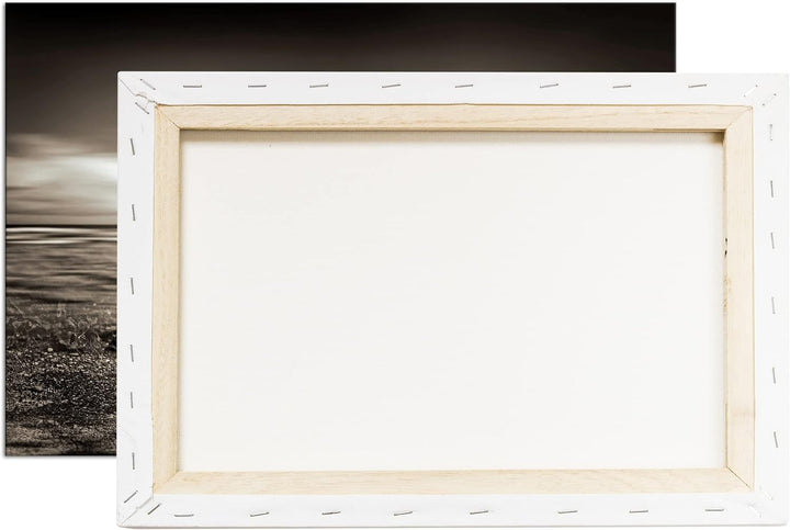 deyoli zauberhafte Löwenfamilie Format: 80x60 als Leinwandbild, Motiv fertig gerahmt auf Echtholzrah