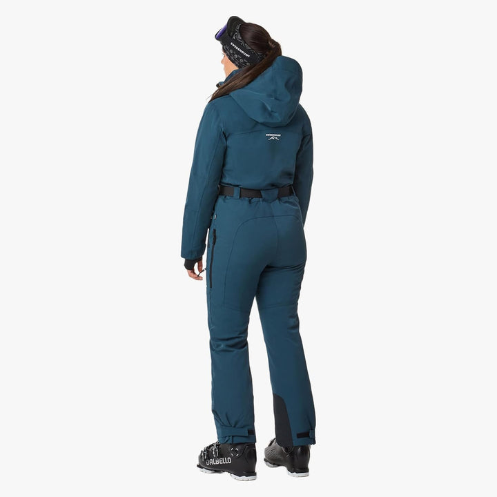 Swedemount Cervinia Skianzug für Damen 34 Dk. Steel Green/Black, 34 Dk. Steel Green/Black