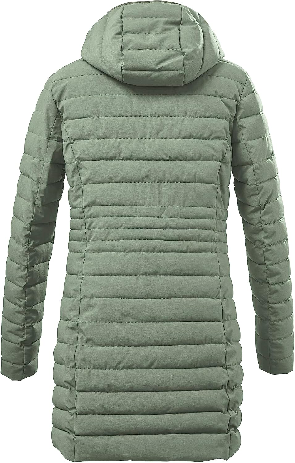 G.I.G.A. DX Damen Bacarya Casual Funktionsparka in Daunenoptik mit abzippbarer Kapuze 34 helloliv, 3