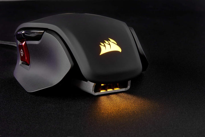 Corsair M65 Elite RGB FPS Gaming Maus (18.000 DPI optischer Sensor, RGB LED Hintergrundbeleuchtung,