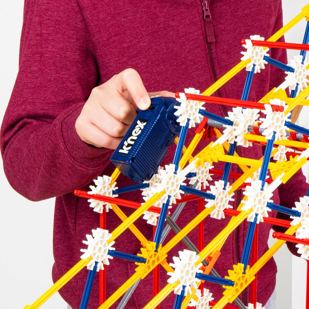 K'NEX 17035 Thrill Rides 3-in-1 Classic Amusement Park Building Set, 744 Piece Kids Building Set for