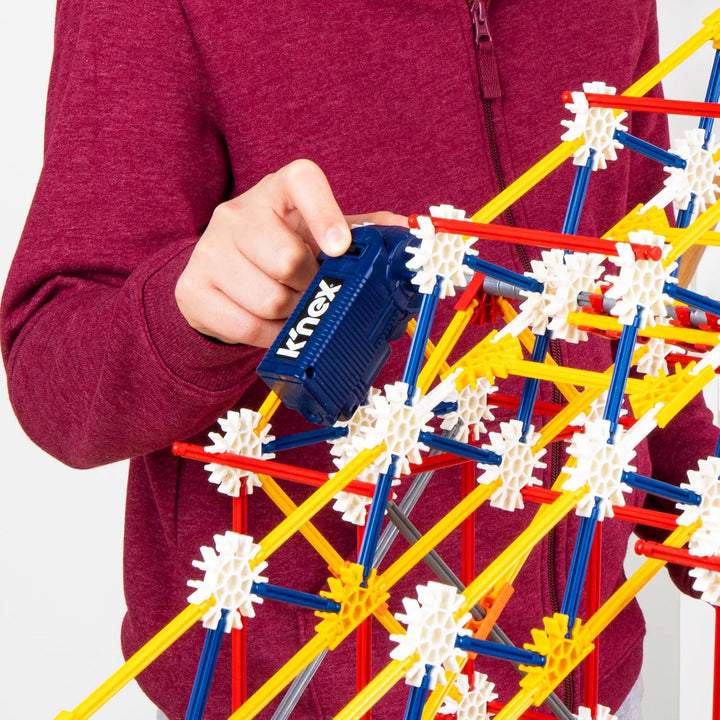 K'NEX 17035 Thrill Rides 3-in-1 Classic Amusement Park Building Set, 744 Piece Kids Building Set for