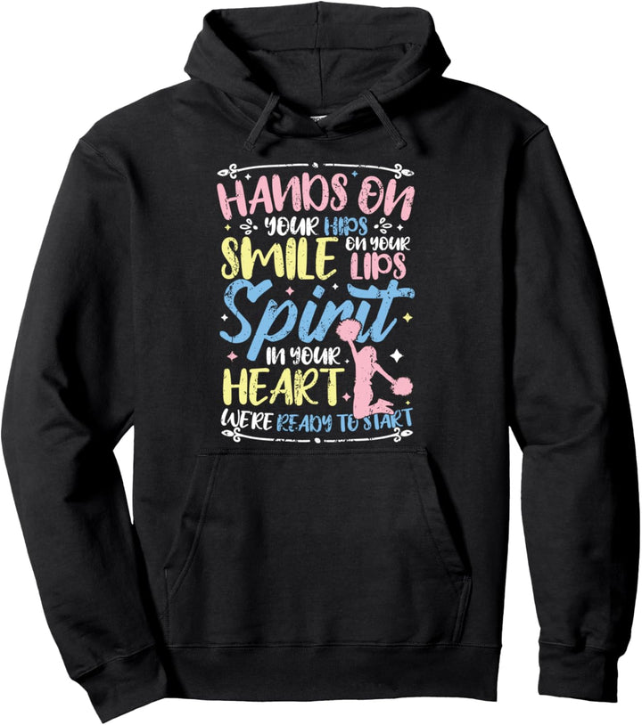 Cheerleader Mom Cheer Coach Damen Cheerleader Pullover Hoodie