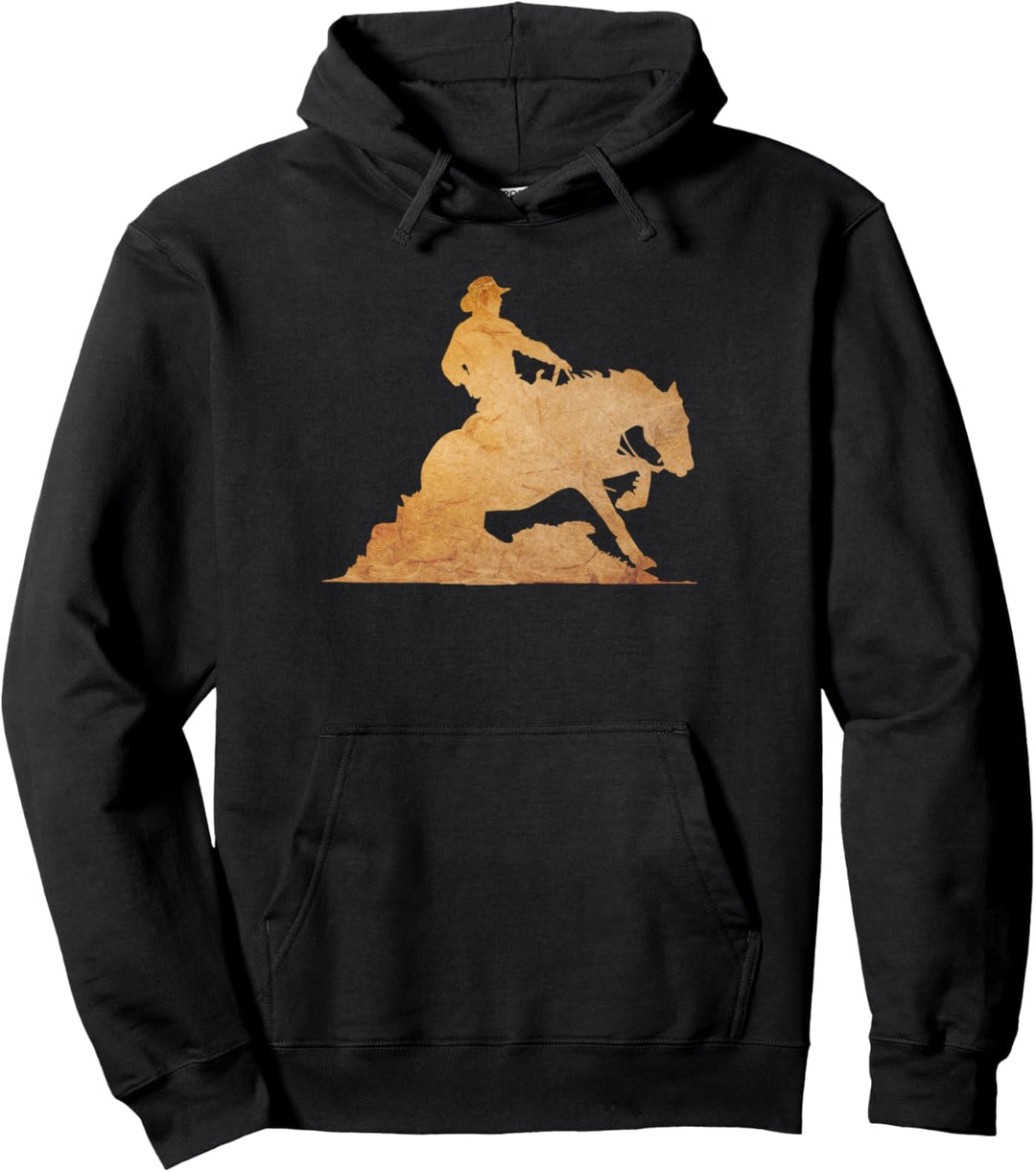 Westernreiter Reining Quarter Horse Sliding Stop Pullover Hoodie