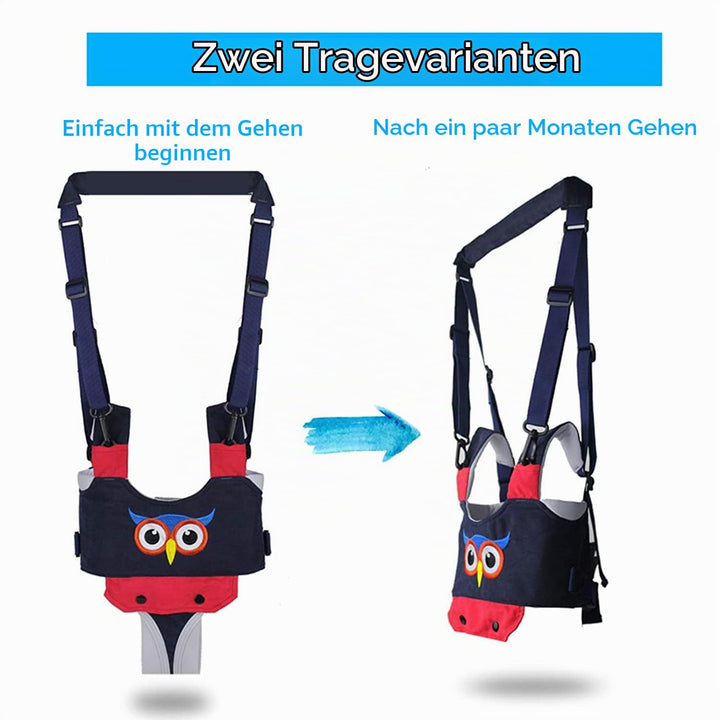 IULONEE Lauflernhilfe Gehhilfe für Baby Stehen Gehen Lernen Helfer Walker Sicherheitsleinen mit Sich