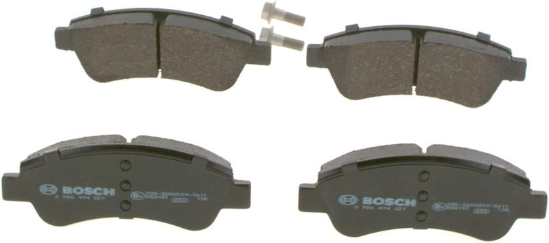 Bosch BP318 Bremsbeläge - Vorderachse - ECE-R90 Zertifizierung - vier Bremsbeläge pro Set