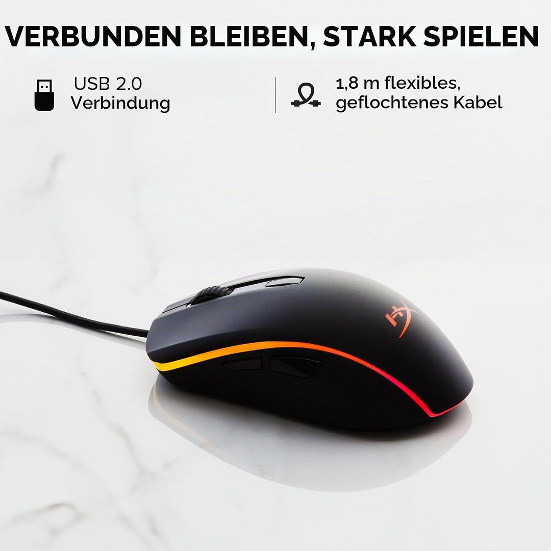 HyperX Pulsefire Surge – RGB Gaming Maus Pulsefire Surge - RGB Single, Pulsefire Surge - RGB Single