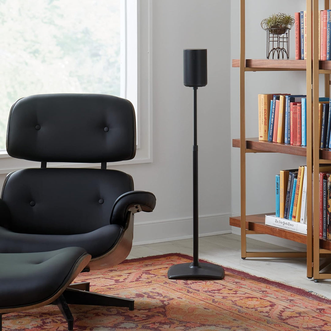 Sanus Höhenverstellbare Lautsprecherständer für Sonos Era 100™ (Paar) Schwarz, Schwarz