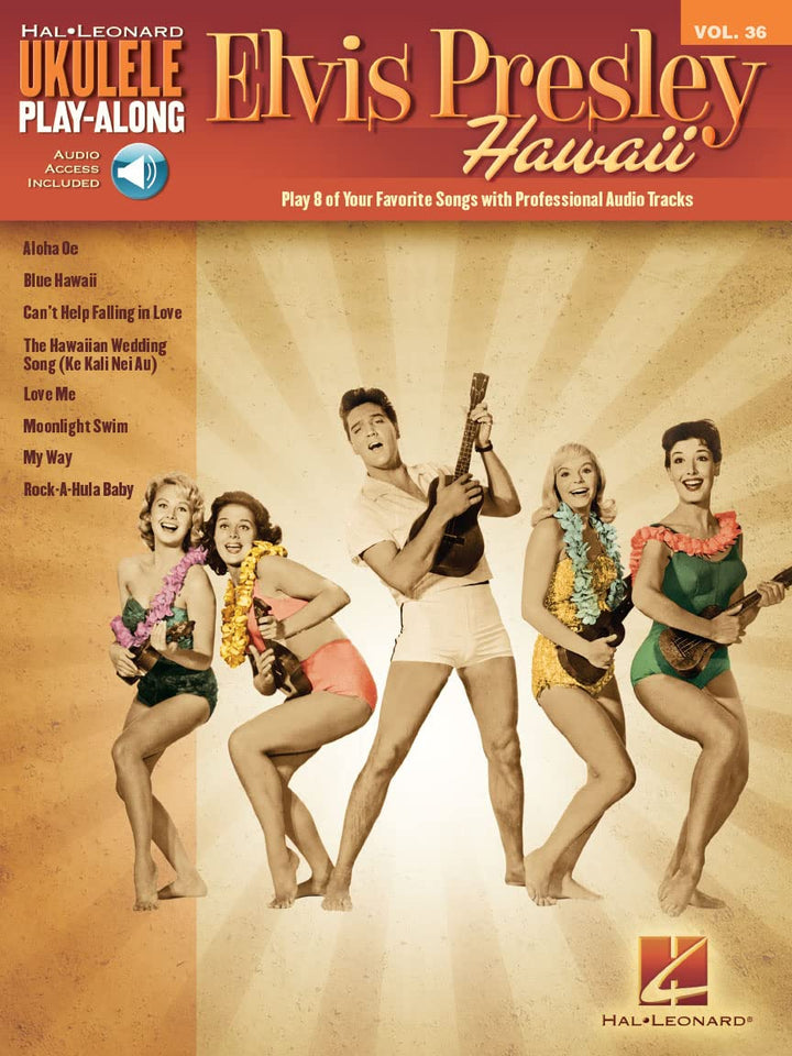 Ukulele Play-Along Volume 36: Elvis Presley (Book & Online Audio): Noten, Play-Along, Download für U