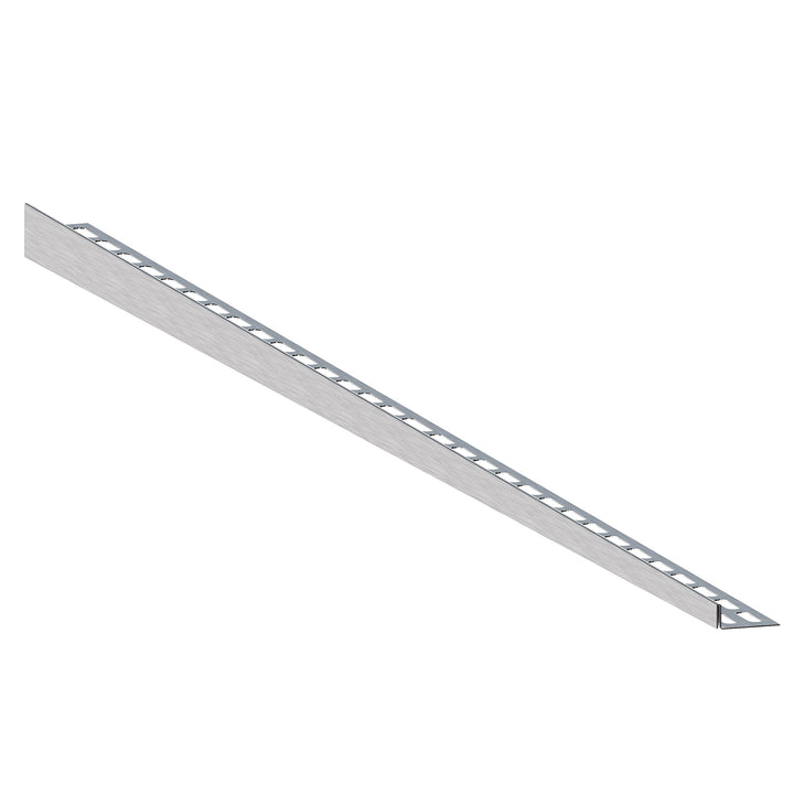 Aquabad Edelstahl Gefälleprofil Clive für begehbare Dusche 160cm, rechtsversion, Kantenhöhe 12mm 160