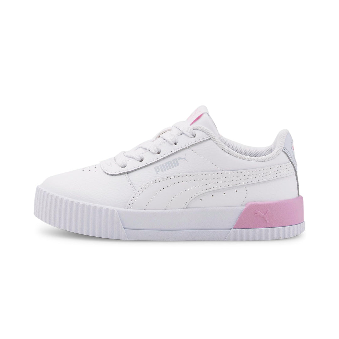 Puma Jungen Unisex Kinder Carina L Jr Laufschuhe 38 EU Puma White Puma White Arctic Ice, 38 EU Puma