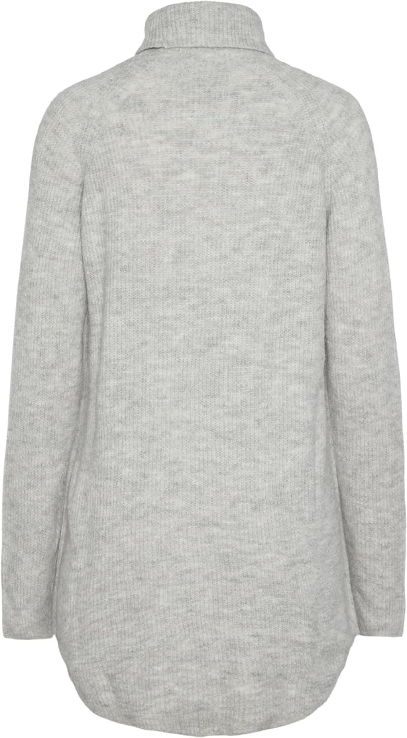 PIECES Female Tunika PCELLEN XS Light Grey Melange, XS Light Grey Melange