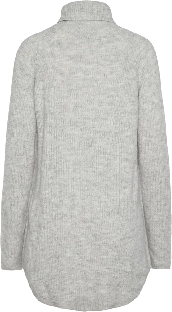 PIECES Female Tunika PCELLEN XS Light Grey Melange, XS Light Grey Melange