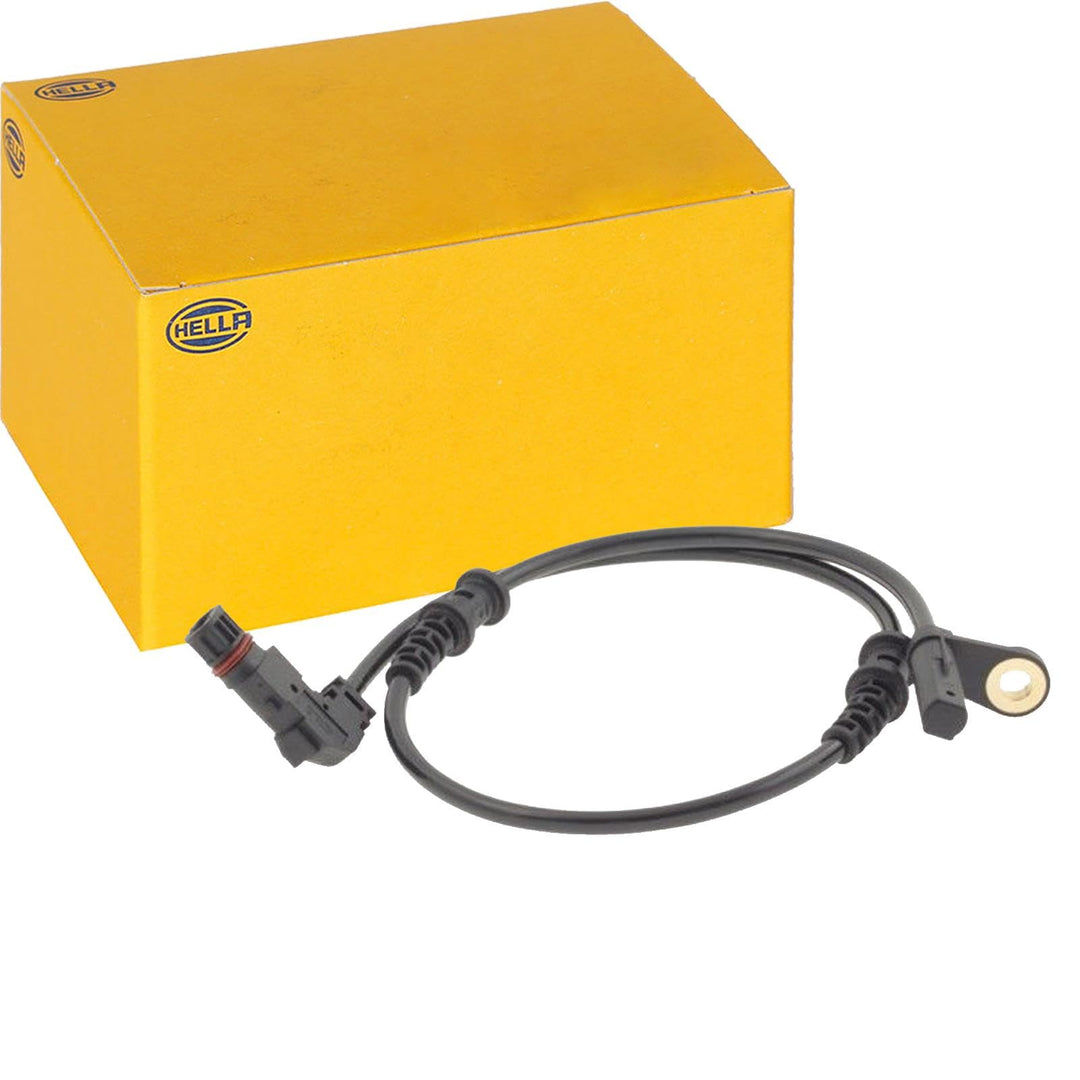 HELLA 6PU 012 039-711 Sensor, Raddrehzahl - 12V - Vorderachse beidseitig - Kabel: 565mm