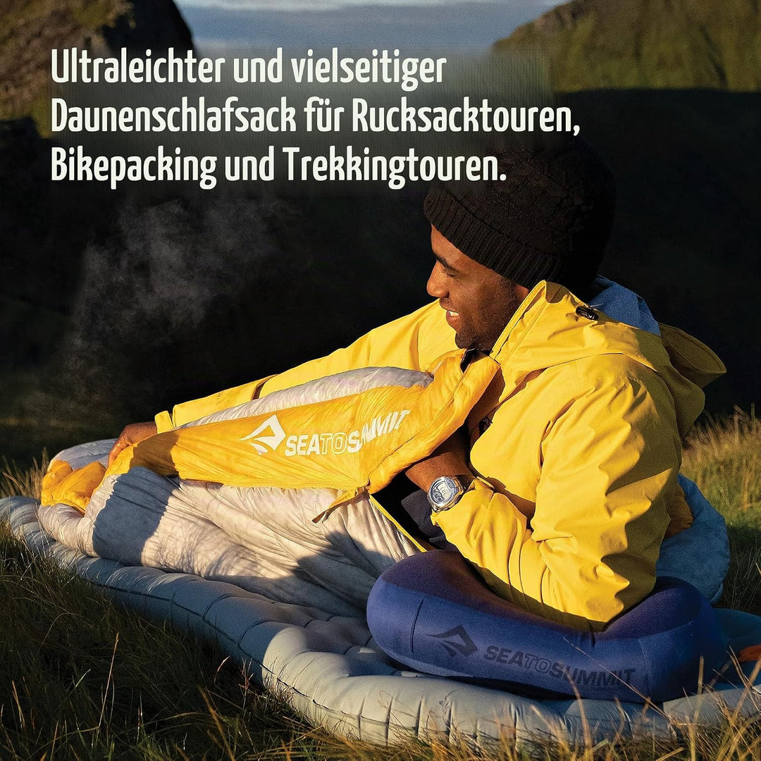 Sea to Summit Spark SPIV -15 Grad - Daunen Winterschlafsack long Zip links, long Zip links