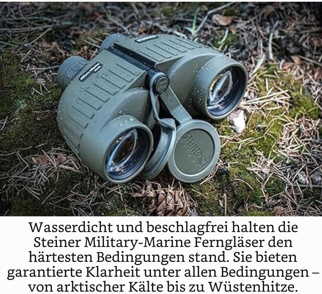 Steiner MM1050 Militär-Marine-10x50 Taktisches Fernglas