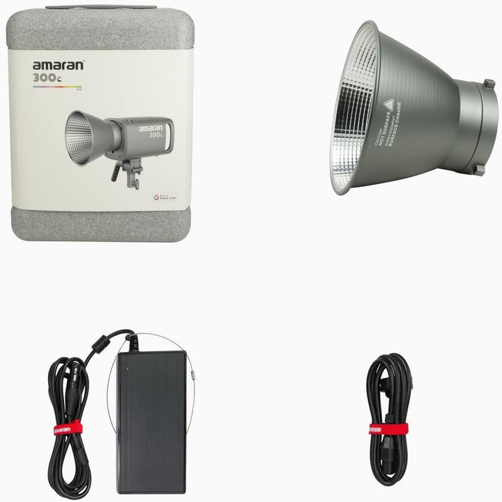 Aputure Amaran 300C RGBWW COB LED Videoleuchte, 300W 2500K bis 7500K Bowens Mount Dauerlicht für Fot