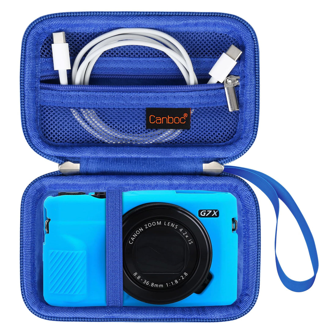 Canboc Tragetasche für Canon PowerShot G7 X Mark II/G7 X Mark III/G5 X Mark II.G7X Digitalkamera, Po