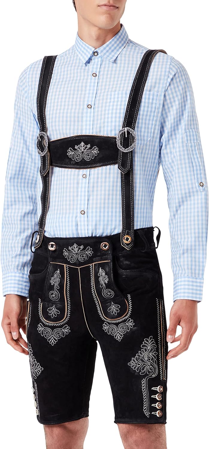 Stockerpoint Herren Hose 46 Schwarz Gespeckt, 46 Schwarz Gespeckt