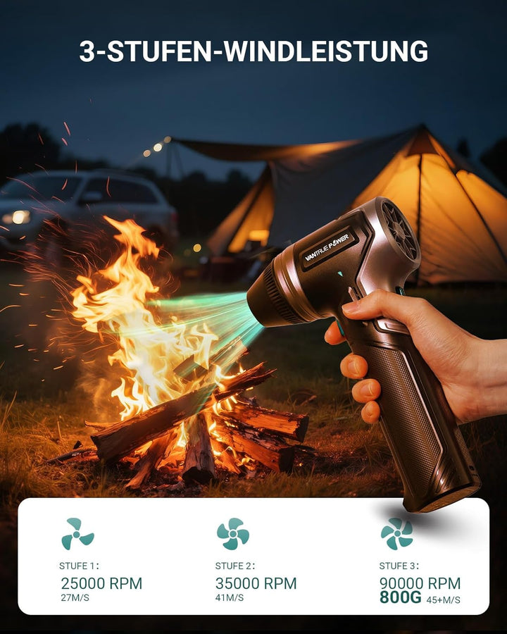 T800 Electric Air Duster-800G Luftdruck Super Power Cordless Air Duster,wiederaufladbare Druckluftsp