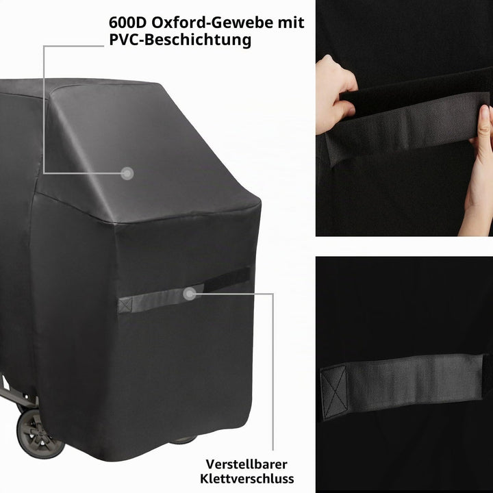 Onlyfire Grillabdeckung Abdeckhaube (für Weber Genesis II & II LX 400), Decken, atmungsaktiv, UV-bes