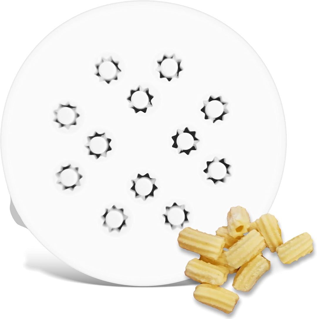 MY PASTA Ditalini Rigati Zubehör Für Pastamaker Pasta Disc Kompatibel Mit Philips Pasta Maker Avance