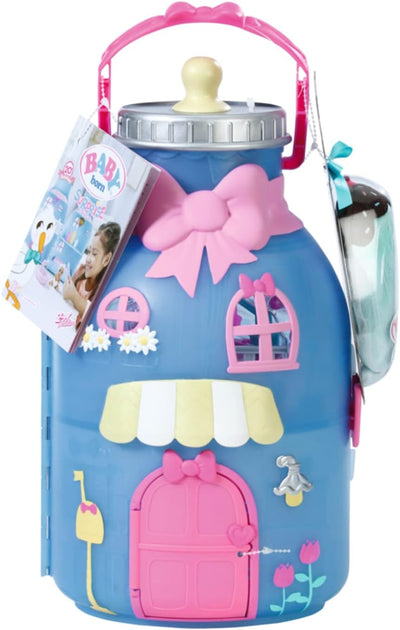 BABY born Surprise, Puppenhaus, BABY born Surprise Spielset Flasche - 2-stöckiges Spielhaus mit exkl
