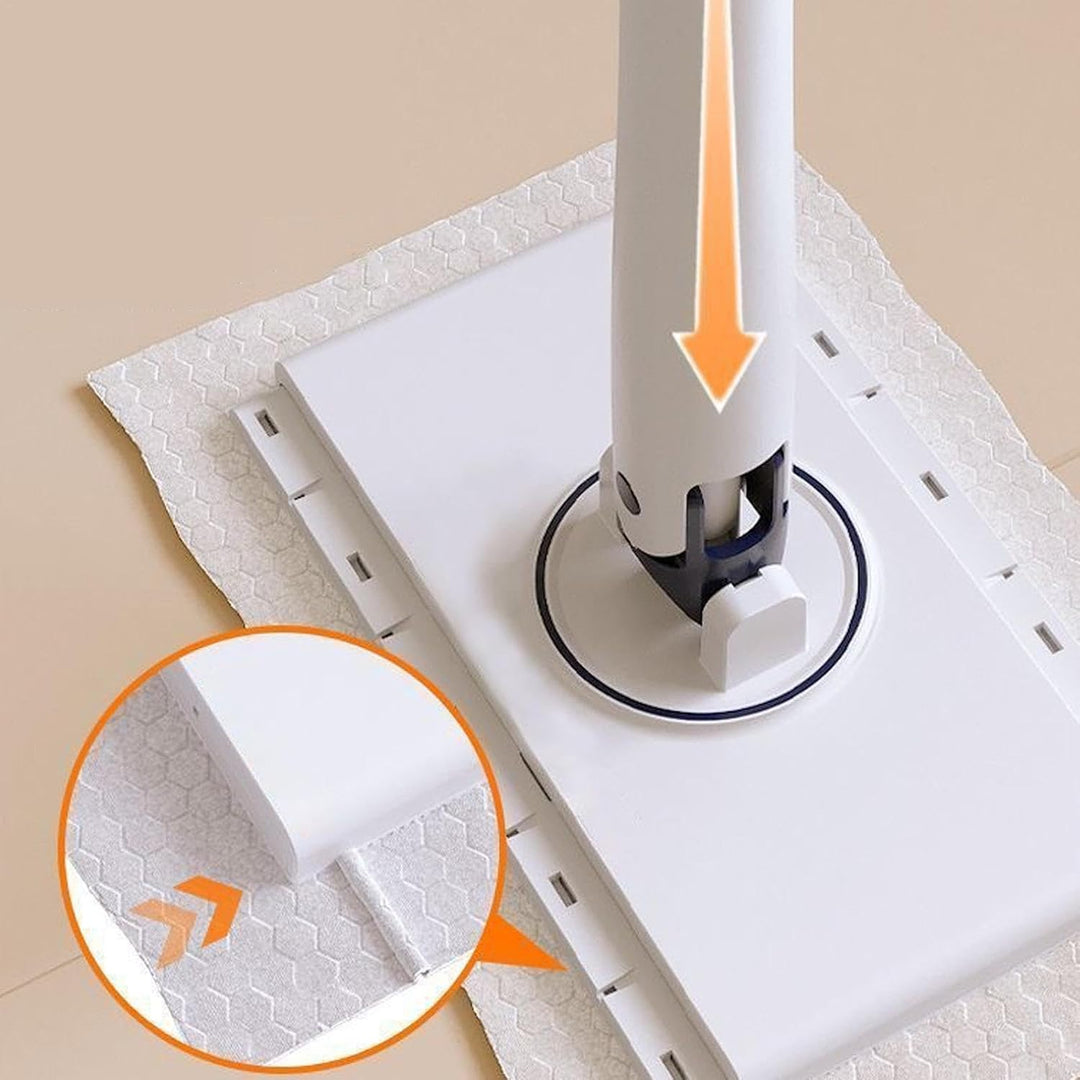 Automatischer Stoffwechsel-Mini-Mopp | 2024 HandsFree Minis Mop | Reinigungsmopp-Set, kompatibel mit