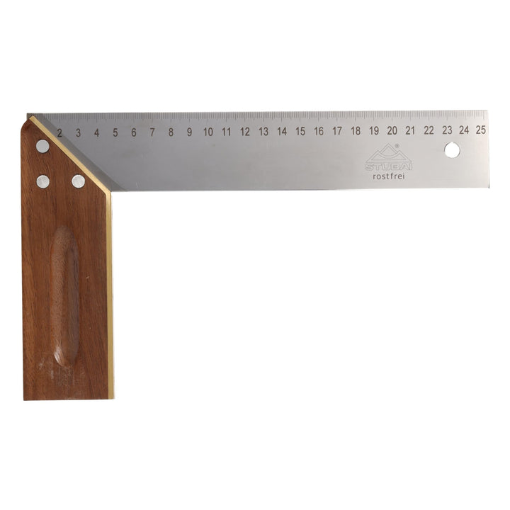 Stubai 343002 Tischlerwinkel mitGeh und Masseinteilung 250 mm, 250 mm