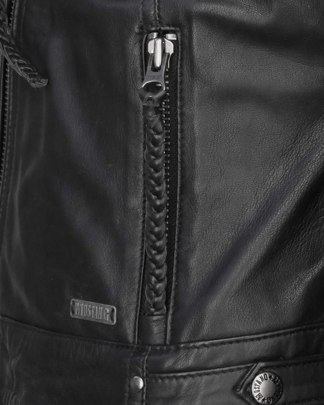 MUSTANG Damen Lederjacke Akara M Schwarz, M Schwarz