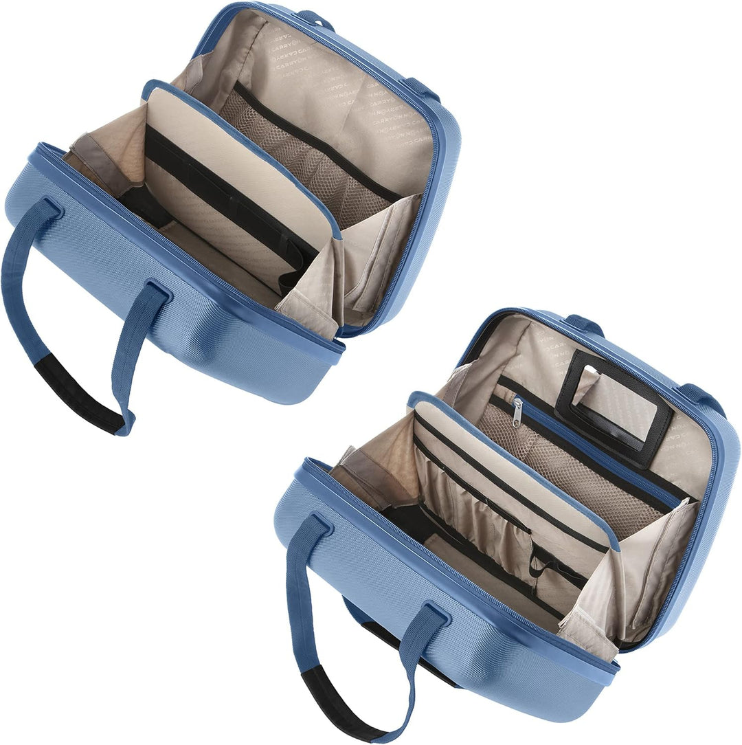 CarryOn Skyhopper Hartschale Kosmetikkoffer 13 L - Harte Beauty Case Damen 13 L - Handgepäck (blau),