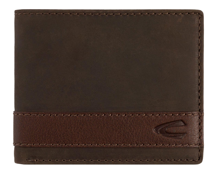 camel active bags Taipeh Herren Geldbörse RFID Mittelgross Querformat Leder Braun 11 x 2 x 8,5 Brown