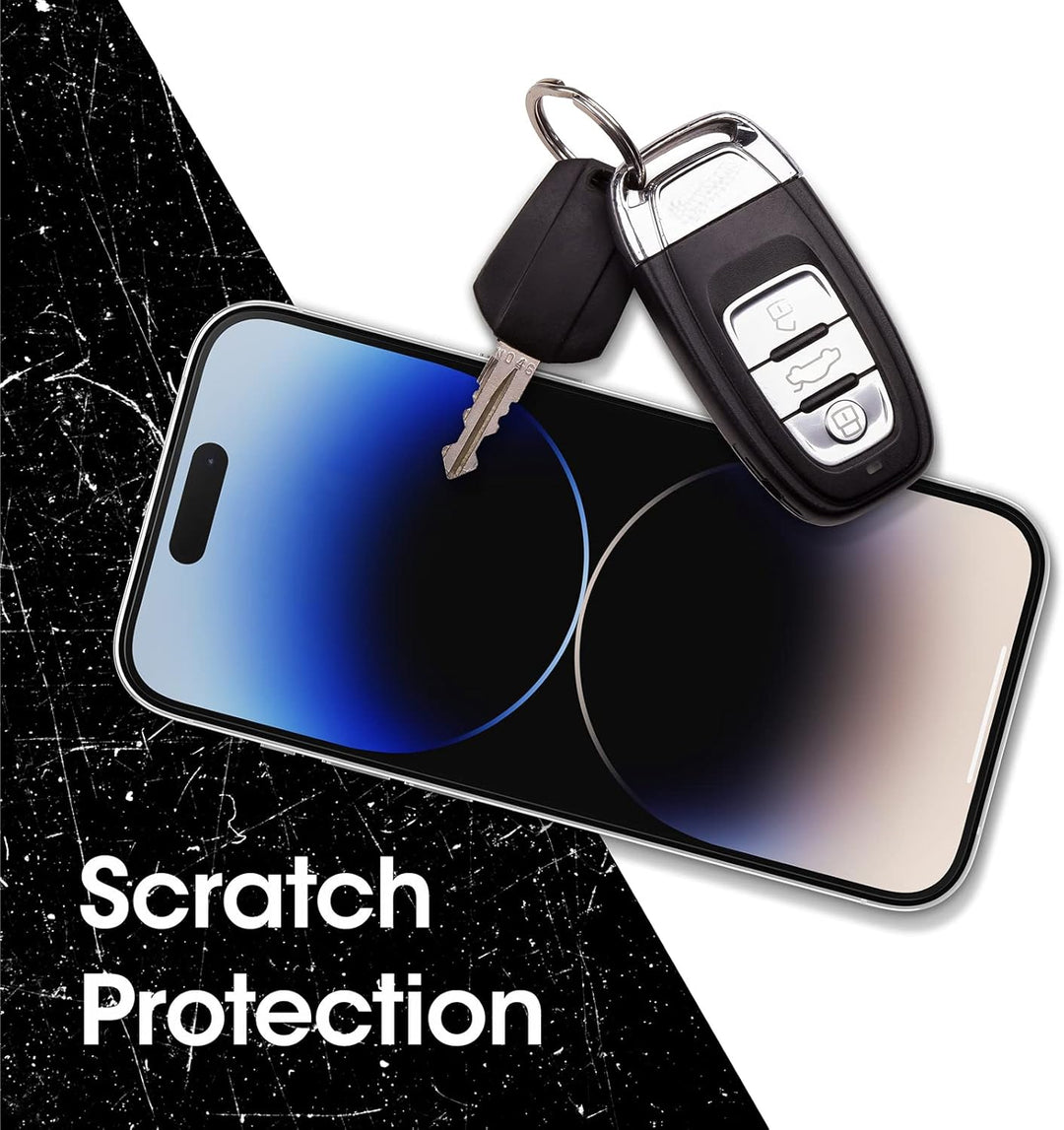 OtterBox Trusted Glass Displayschutz für iPhone 14 Pro, gehärtetes Glas, x2 Schutz vor Brüchen, Krat