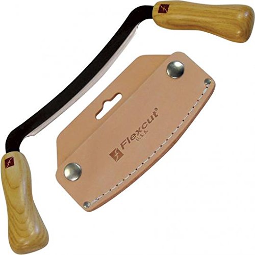 FLEXCUT 5" Draw Knife, braun