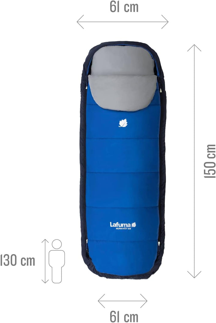 Lafuma - Nunavüt Kid - Kinder-Schlafsack - Isolierung aus recyceltem und wasserabweisendem Polyester