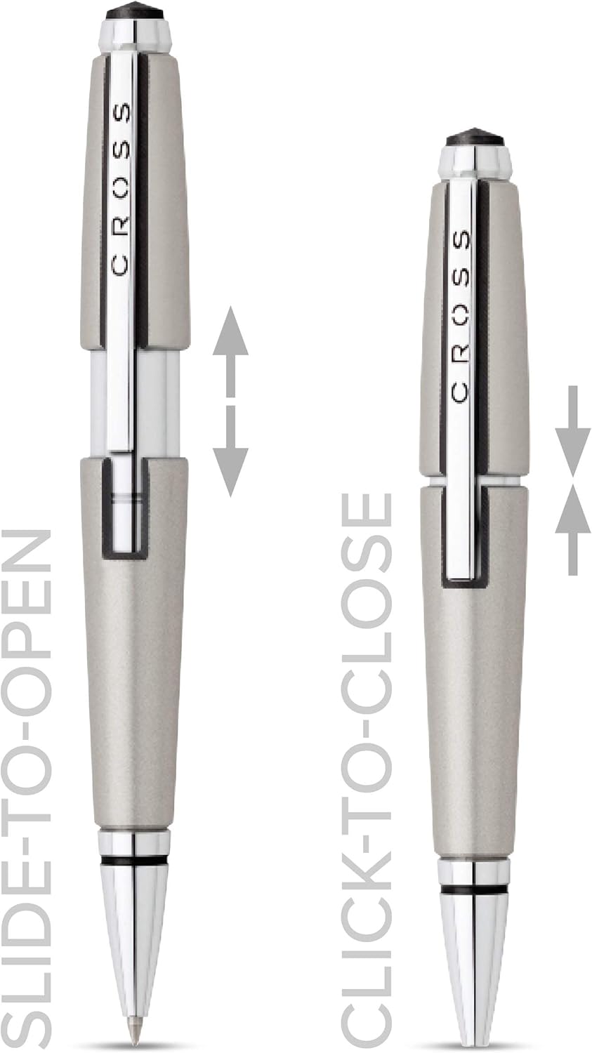 Cross Edge Rollerball (Strichstärke M, Schreibfarbe: schwarz, nachfüllbar, inkl. Premium Geschenkbox