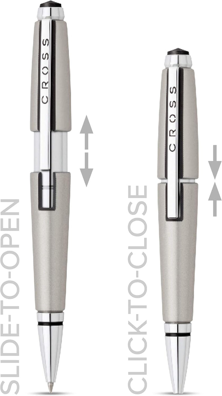 Cross Edge Rollerball (Strichstärke M, Schreibfarbe: schwarz, nachfüllbar, inkl. Premium Geschenkbox