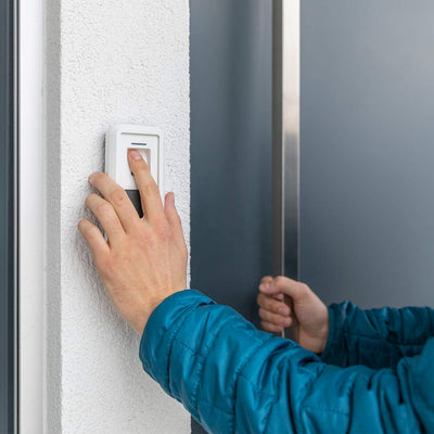 ABUS HomeTec Pro Bluetooth®-Fingerscanner CFS3100 - zum Öffnen der Haustür - mit Verdeck - für den H