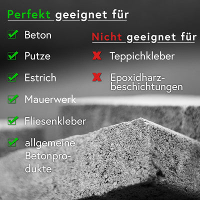 2x Profi Diamant Schleiftopf 180 mm für Beton, Stein, Fliesenkleber uvm. - Beton Schleifscheibe 180m