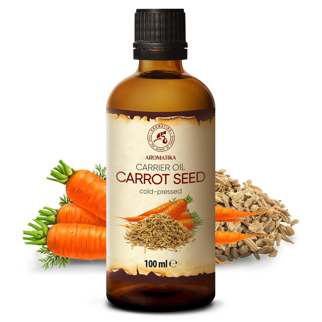 Karottensamen Öl 100ml - Daucus Carota - Basisöl - Trägeröl - Rein und Natürlich - kaltgepresstes Ka