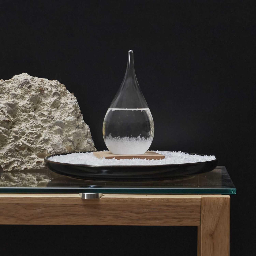 HOME DECO FACTORY, HD0384, Tempest Glass H17 cm - Elegant and Functional Decorative Object, original