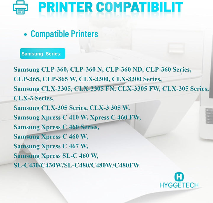 Hyggetech CLT-R406 Drum Compatible with Samsung CLT-R406 Imaging Unit CLT-R404 for Samsung SL-C430/C