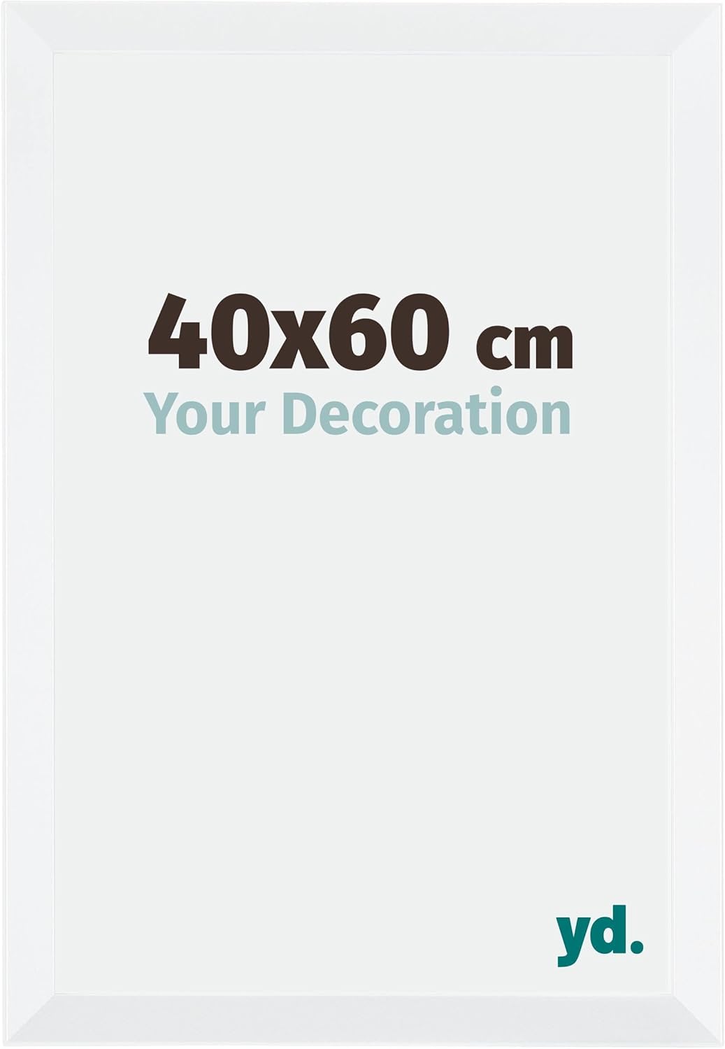 yd. Your Decoration - Bilderrahmen 40,00x60,00 cm - Bilderrahmen aus MDF mit Acrylglas - Antireflex