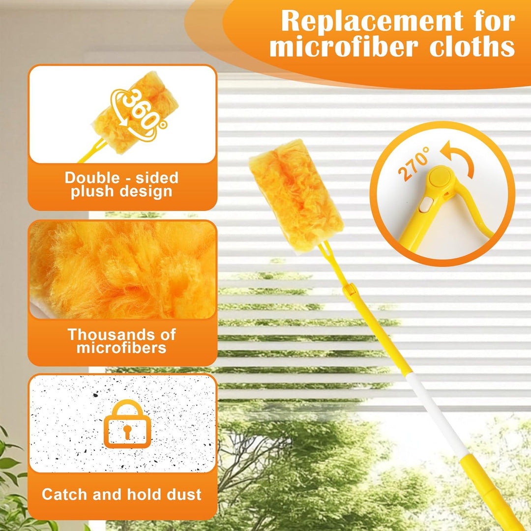 32 Stück für Swiffer Duster Staubmagnet Nachfüllpack Set, 360° für Swiffer staubmagnet nachfüllpack,