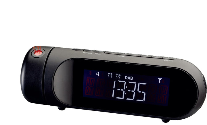 Majestic RS 119P DAB DAB/DAB+/FM Radiowecker LCD-Display, Projektion einstellbar, USB Ladeanschluss,