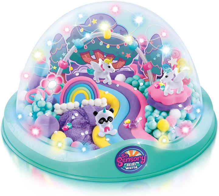 C Toys So Sensory Mini World – Die Welt der Einhörner DIY – Set zum Erstellen Ihrer Welt – Geschenki