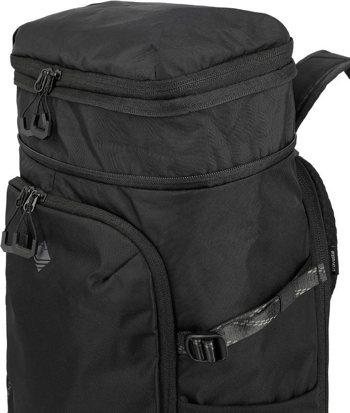 Travelite Rucksack VENTURE LINE XL, 33x53x20 cm, 37 L erweiterbar, robustes Nylon, Laptopfach 15,6 Z