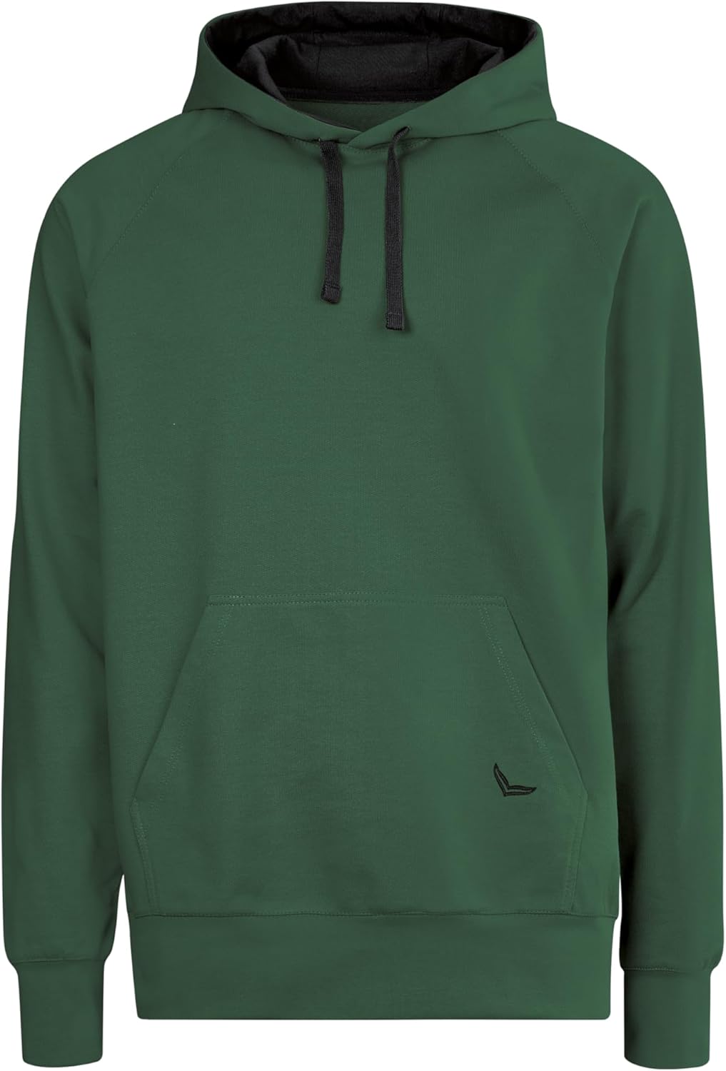 TRIGEMA Herren Kapuzensweatshirt aus Biobaumwolle, Efeu