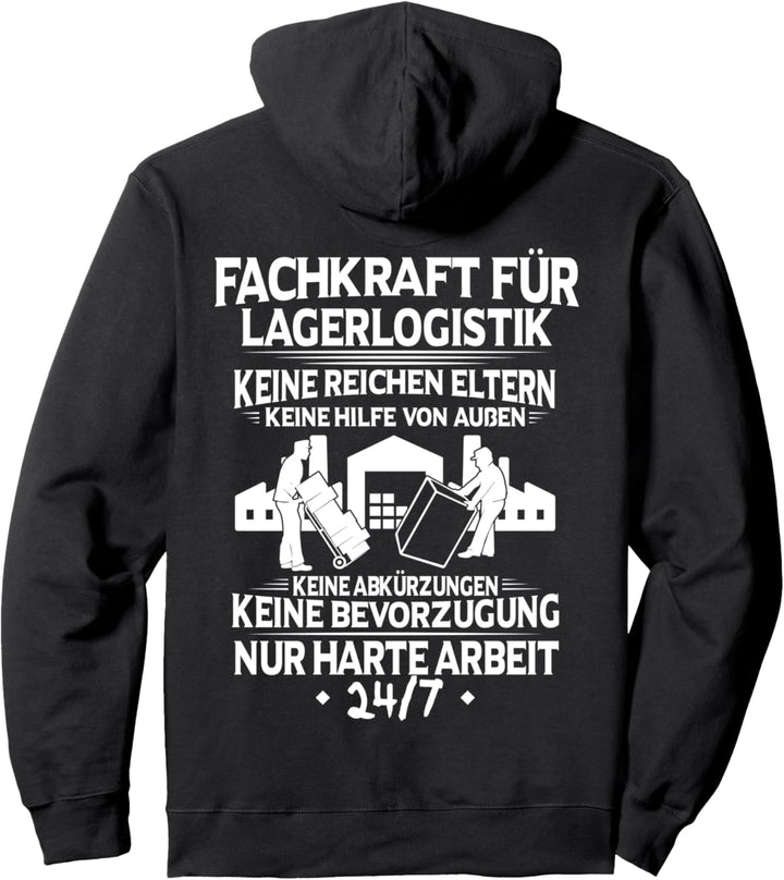 Harte Arbeit Fachkraft Für Lagerlogistik Pullover Hoodie