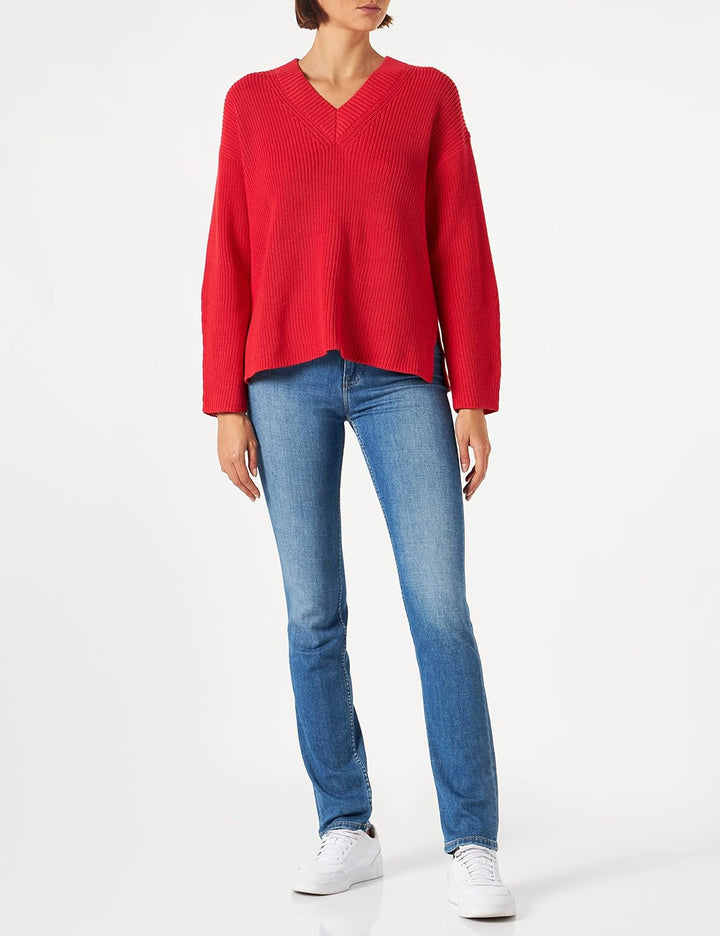 PART TWO Damen Reilapw Pu Pullover M Rubicondo, M Rubicondo